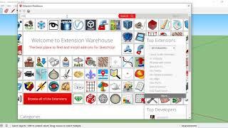 How to install extension in sketchup||Construction and Design Academy