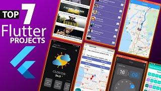 Top 7 Flutter Projects Ideas | Cross Platform Android + iOS App Development Ideas