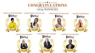 Women Thrive Speaker's Awards Ceremony 2024