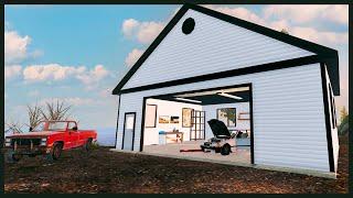 My Massive Garage is Fully Built - Getting Rich Selling Maple Syrup - Mon Bazou