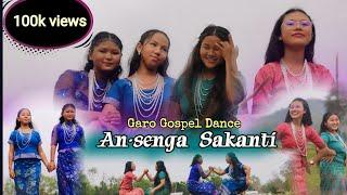 Garo Gospel Video||An·senga Sakanti|| @ZealforGod231  Cover Dance @Beckonsangma232 #cover