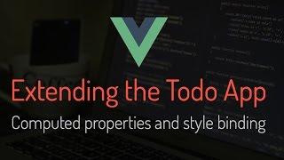 #2 Computed properties and Style binding with Vue.js