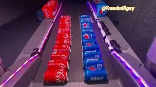 COKE VS PEPSI  Treadmill Battle 