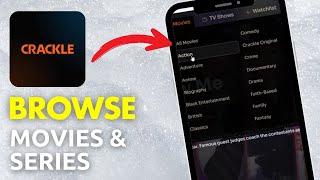 How to Browse Movies / Series in Categories on Crackle (2025)