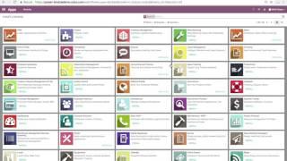 Uninstalling Applications Odoo V10