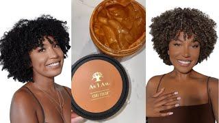 As I Am CURL COLOR | COLOR WITHOUT THE DAMAGE??! I'M SHOOK! | LAUREN CAMILLE