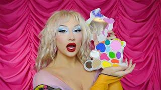 Juno Birch does a makeup haul (in human form)