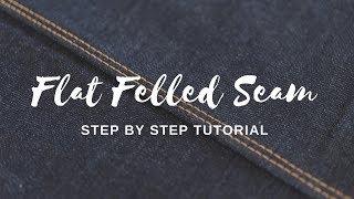 How to Sew a Flat Felled Seam Video