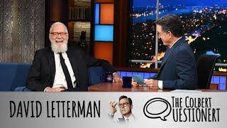 David Letterman Takes The Colbert Questionert