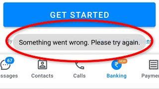 Fix Something Went Wrong || Please Try Again Error On TrueCaller Android Mobile