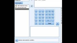 SPSS computing a new variable from existing variables