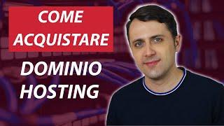 Come acquistare DOMINIO e HOSTING per WordPress + Installazione