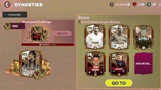 NEW DYNASTIES EVENT IN FC MOBILE! 101 OVR ZIDANE, MALDINI AND MORE ICONS