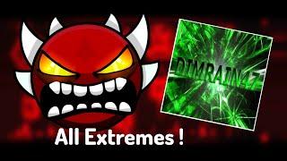 All Extreme demons that uses At The Speed Of Light at the SAME TIME !