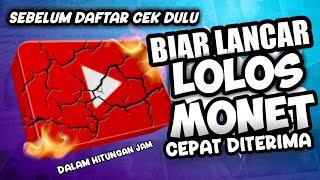 Cara Monetisasi Youtube  2024 biar cepat diterima buat pemula wajib nonton