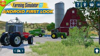 Farming Simulator 23 First Look Gameplay on Android! FS23