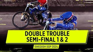 Both Semi-Finals at the #SwedishSGP 2024 | FIM Speedway Grand Prix