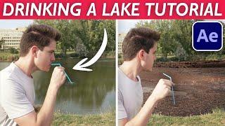 Editing Magic: HOW TO DRINK A LAKE - After Effects VFX Tutorial