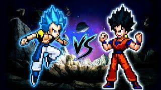 Gogeta OP (All Form) VS Gokhan TP OP in Jump Force Mugen