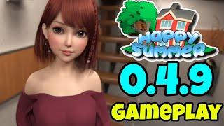 Happy Summer 0.4.9 Gameplay Walkthrough || Happy Summer New Update || 2023