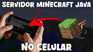 Como rodar um servidor de Minecraft Java no celular