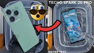 Tecno Spark 20 Pro iP53 Water Test | Spark 20 Pro Water Resistant Or Not???