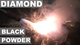 Making Diamond Based Black Powder - Will it Burn?