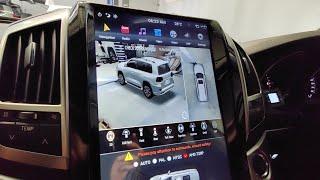 360 Camera View in 3D - Suited to EC OFFROAD Head Units - Suits 200 Series Toyota Landcruiser