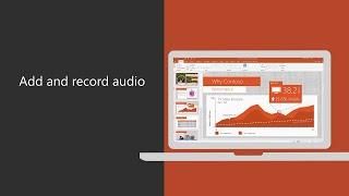 How to add and record audio in your PowerPoint presentation