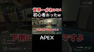 【APEX】初心者に小技教えたら世界一かわいいことになったwww #Shorts #apexlegends