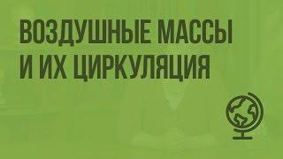 Воздушные массы и их циркуляция. Видеоурок по географии 8 класс