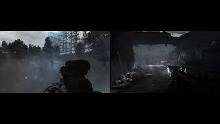 S.T.A.L.K.E.R. 2 vs S.T.A.L.K.E.R. Anomaly Escape from Pripyat side by side comparison