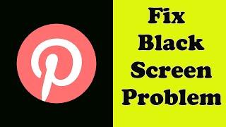 How to Fix Pinterest Lite App Black Screen Error Problem Solved in Android