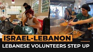 Lebanese community steps up to help people displaced by the war | Al Jazeera NewsFeed