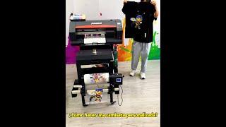 Funsun DTF Printer-2021 new Textile printing technology- Transfer film to any clothing