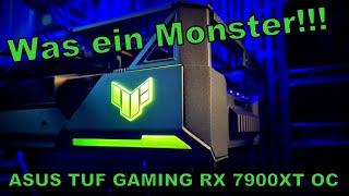 ASUS TUF Gaming Radeon RX 7900 XT OC - Was für eine Monster-Grafikkarte! (OC und UV mit im Test)