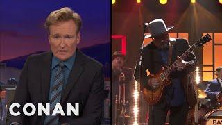 Conan Pays Tribute To Jimmy Vivino & The Basic Cable Band | CONAN on TBS