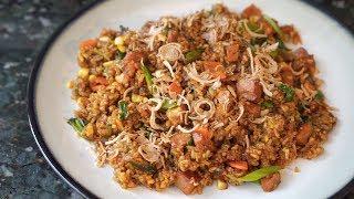 Indonesian Nasi Goreng Recipe + Restaurants’ Secret Ingredient! Tastiest Asian Fried-Rice? [4K ASMR]