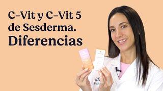 ¿Qué diferencia hay entre el sérumrum C-Vit y C-Vit 5 de Sesderma?  @atida_mifarma