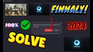 Failed to start the emulator. Failed to start the engine error code 1 2024 call of duty.