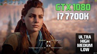 Horizon Zero Dawn (Patch 1.09) | GTX 1080 8GB | LOW Vs MID Vs HIGH Vs ULTRA | 1440p