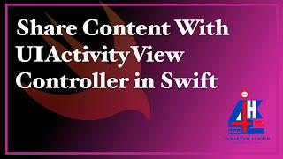 Share Content From Your App With UIActivityViewController in Swift