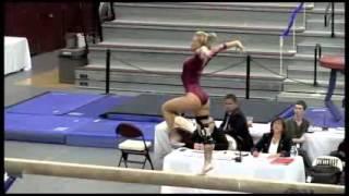 Blonde PAWG Gymnast with VERY jiggly ass flv