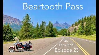 Episode 23 | Beartooth Pass | Yellowstone | Motorcycle Ride | 4K