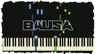 BAUSA - Was Du Liebe Nennst | Piano Tutorial | Synthesia