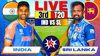 Live: India vs Sri Lanka 3rd T20, Live Match Score & Commentary | IND vs SL Cricket match Today