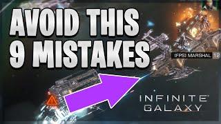 9 Common Mistakes to Avoid Beginners Guide | Infinite Galaxy