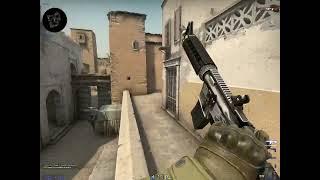 Counter Strike Global Offensive replay while Tourner Dans Le Vide playing in the background