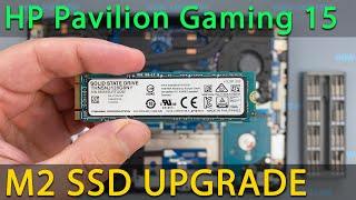 HP Pavilion Gaming 15 Upgrade or install M2 SSD