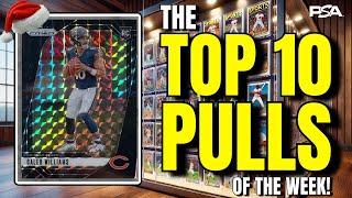 PRIZM FOOTBALL Release Week & MANY TOP CARDS Were Hit! | TOP 10 Sports Card Pulls of the Week! #180